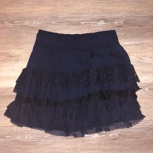 Navy blue skirt